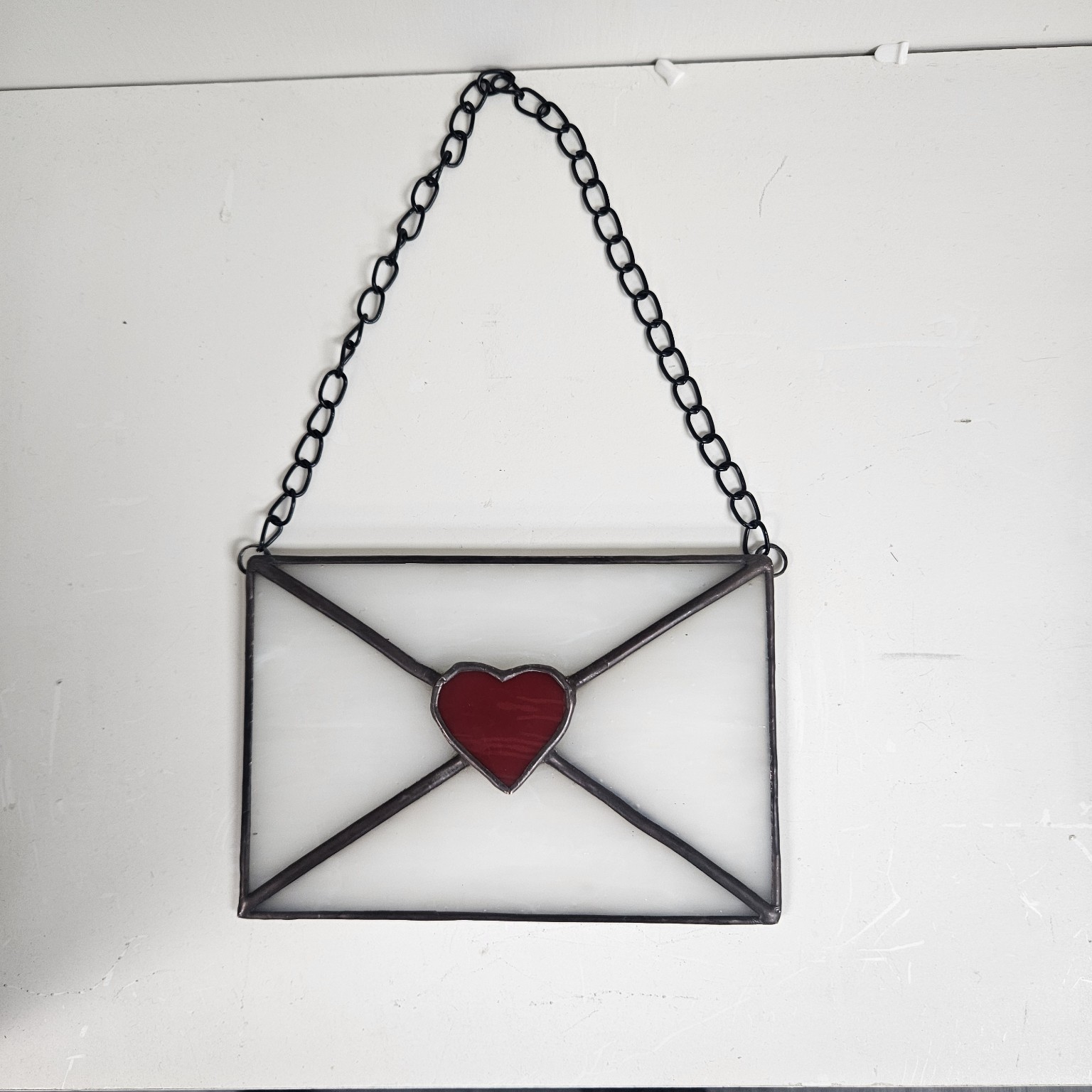 Stained glass love letter